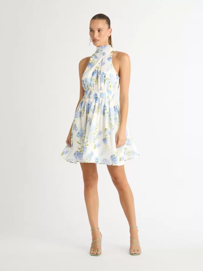 New Blue Bell Mini Dress Woman Dresses