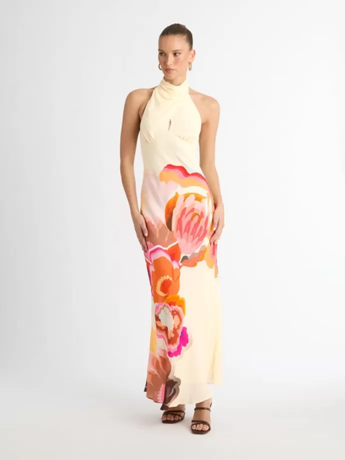 Cheap Camila Floral Maxi Dress Woman Dresses