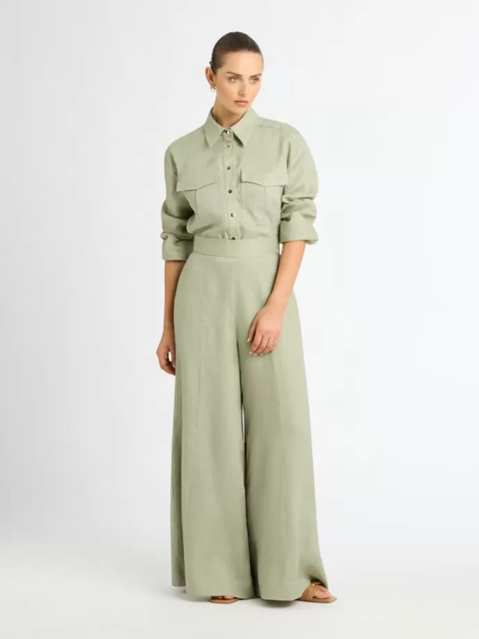 Sale Coastal Linen Pant Woman Workwear