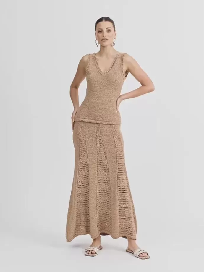 Flash Sale Corfu Knit Skirt Woman Knitwear