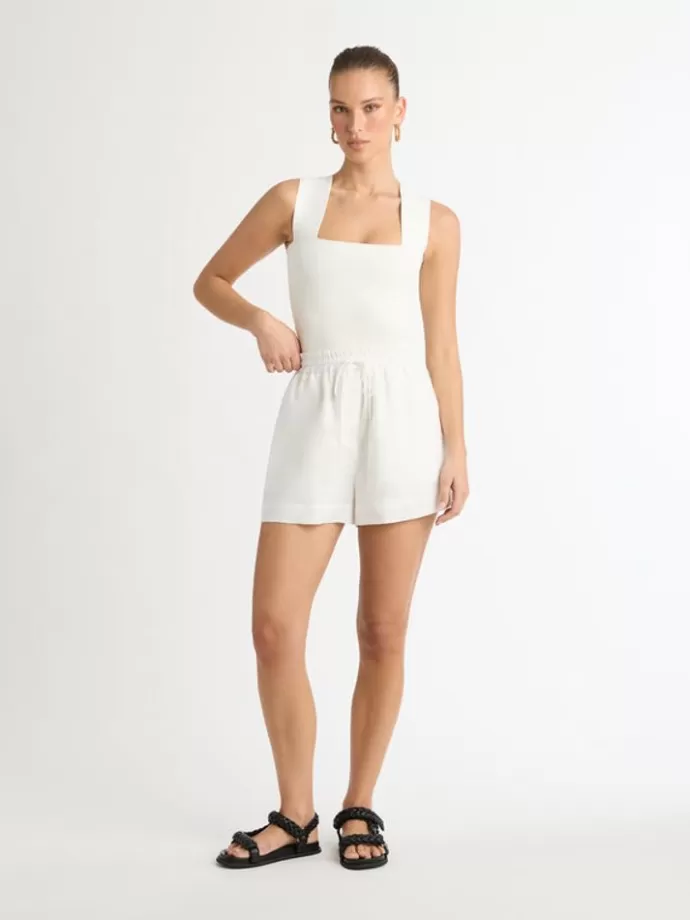 Fashion Eivissa Linen Short Woman Shorts