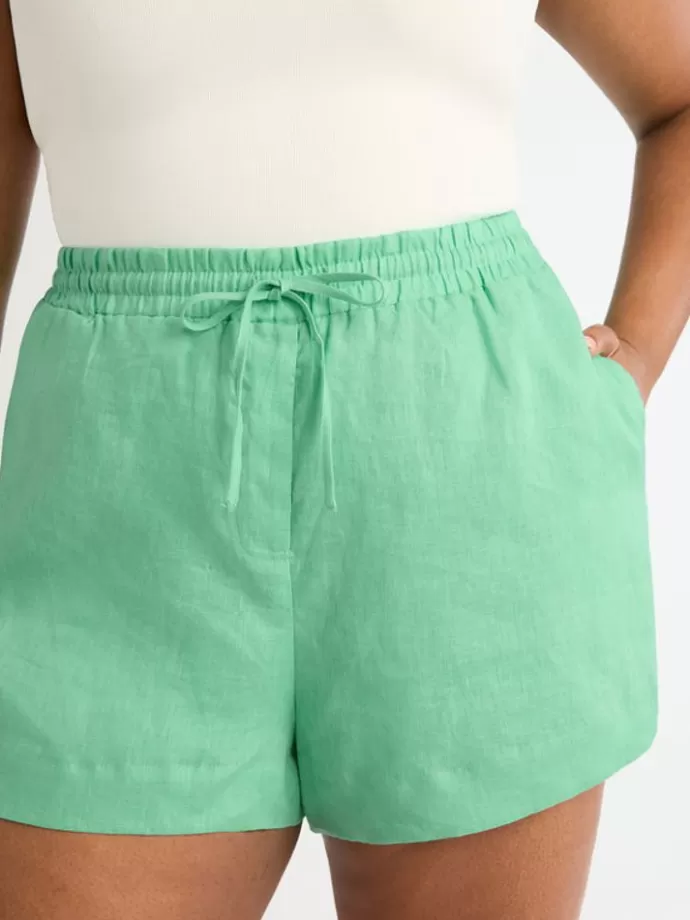 Online Eivissa Linen Short Woman Shorts