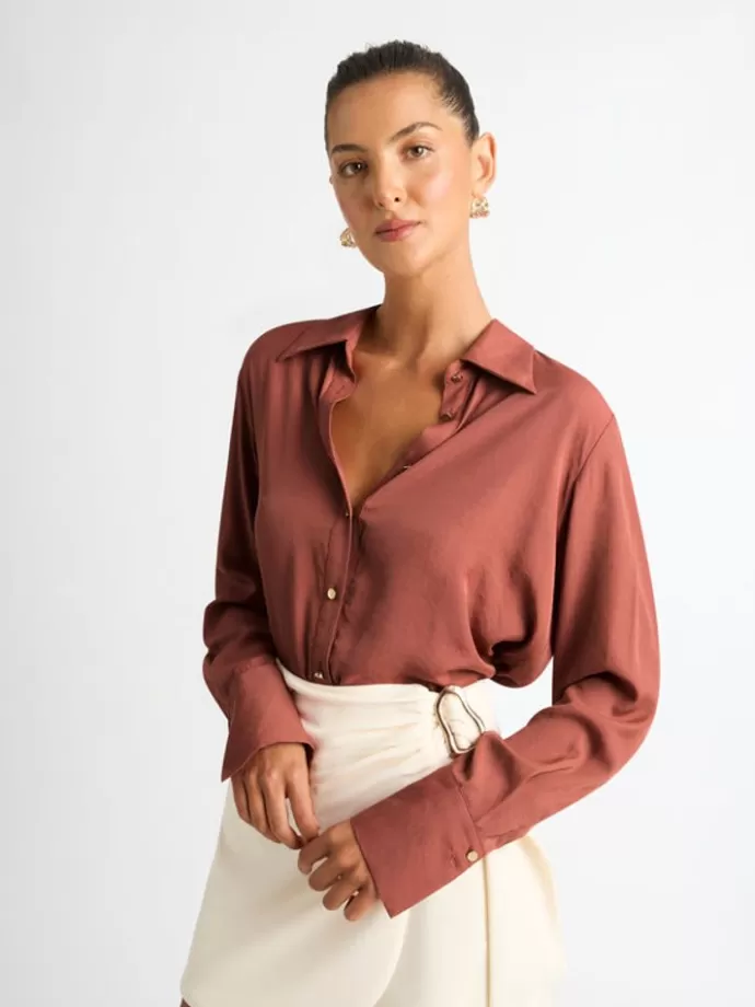 Flash Sale Harlee Shirt Woman Shirts & Blouses