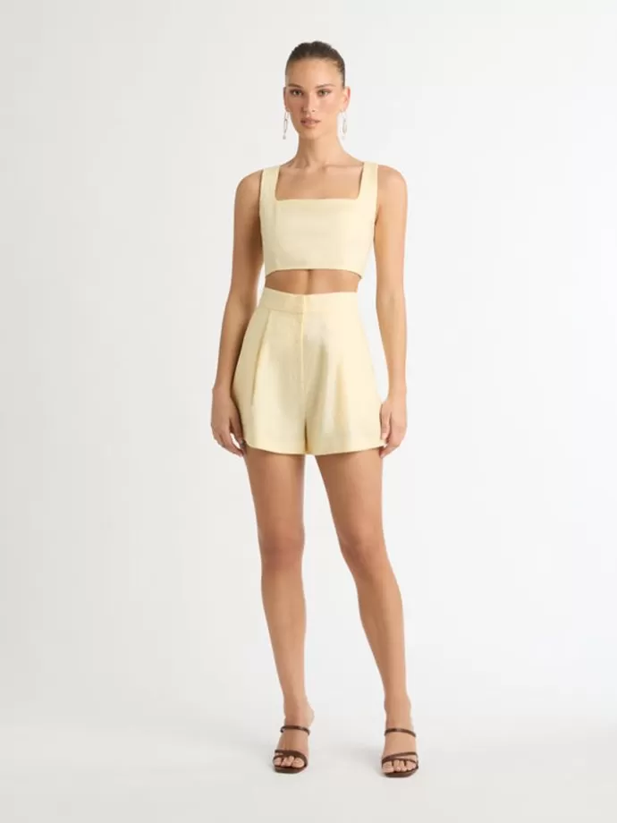 Discount Mila Linen Short Woman Shorts