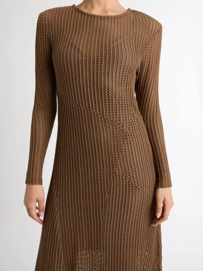 Discount Paros Knit Dress Woman Knitwear