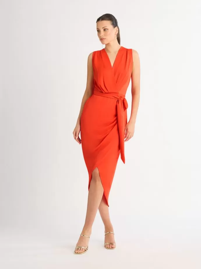 Best Saskia Midi Dress Woman Dresses